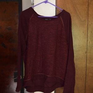 Burgandy sweater